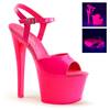 Pleaser - SKY309UV Sandale à bride à la cheville, Pole dance chaussures - Chaussures de pole dance - Rose Product image